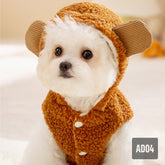 Áo chó mèo hình gấu con dễ thương